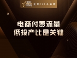 电商付费流量:低投产比是关键