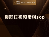 贾真：爆款短视频素材sop